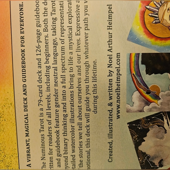 Numinous Tarot CARDS and Book - Picture 7 of 7